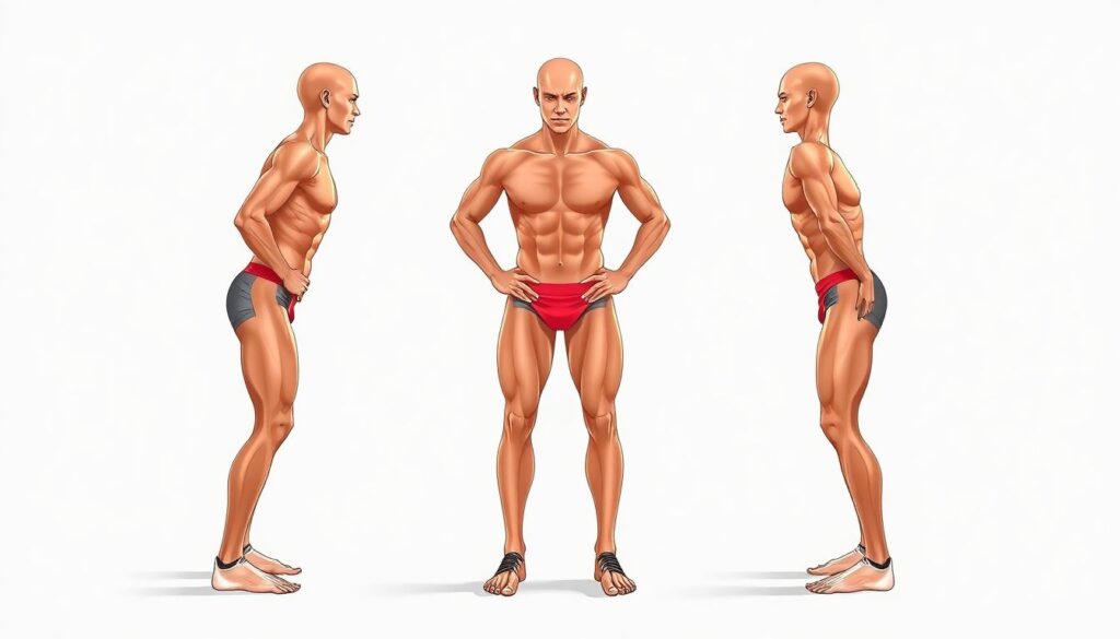 Анатомия вратарской стойки: шаг за шагом - иллюстрация