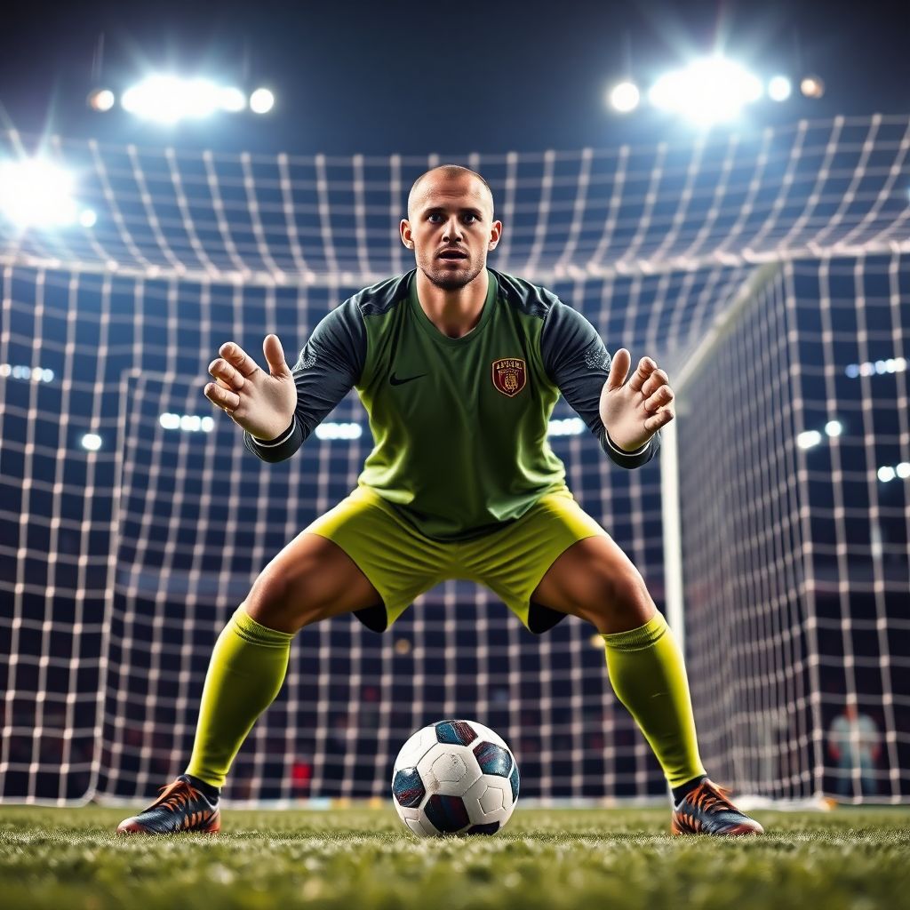 Анатомия вратарской стойки шаг за шагом: правильная техника голкипера