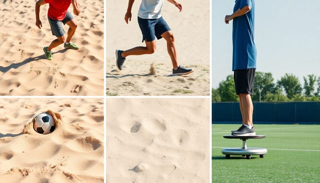 Техника перемещения по воротам: как работать ногами - иллюстрация