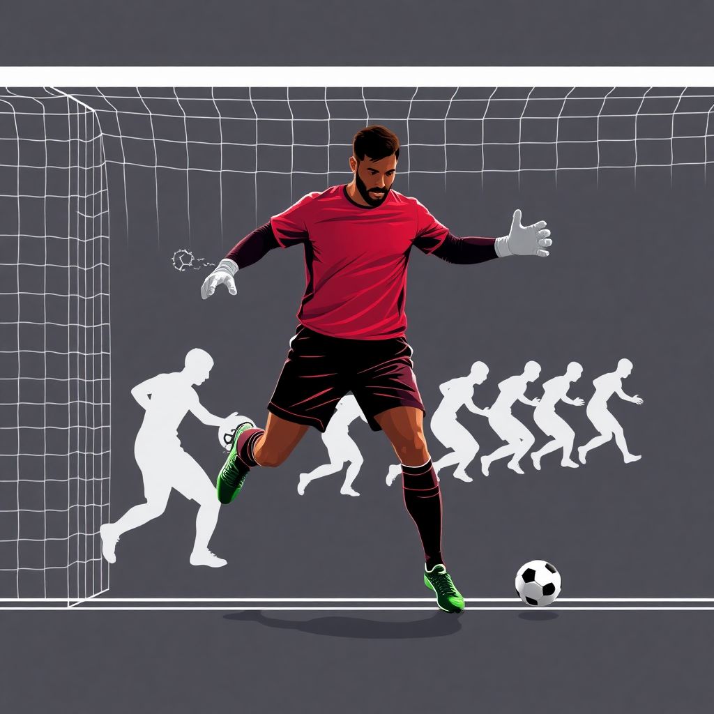 Техника перемещения по воротам: как правильно работать ногами в игре
