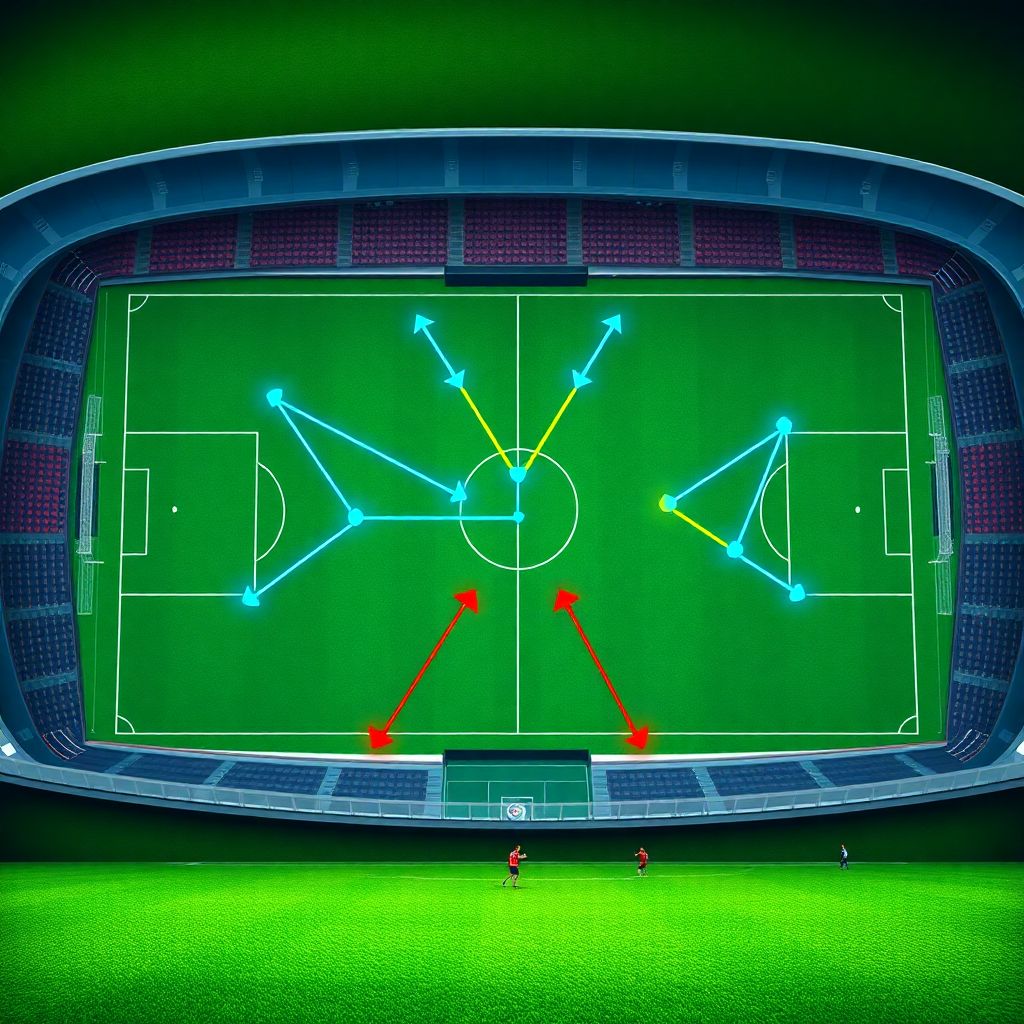 Тактика центральной зоны в футболе: как эффективно разбивать давление соперников
