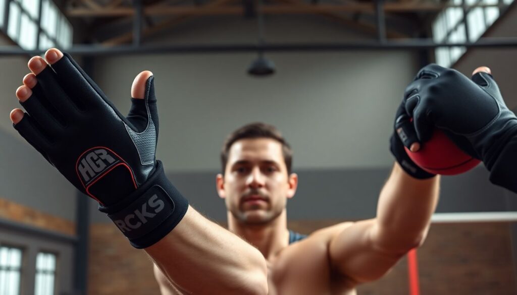 Роль рукавиц и контуров в укреплении ловли - иллюстрация