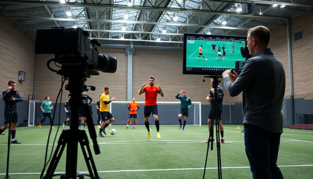 Биомеханика вратарского прыжка и приземления - иллюстрация