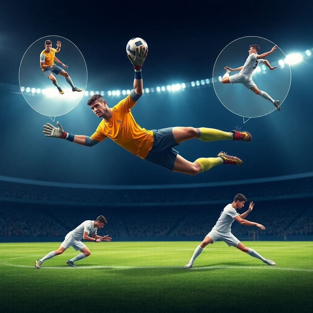 Биомеханика вратарского прыжка и приземления: техника, безопасность, эффективность