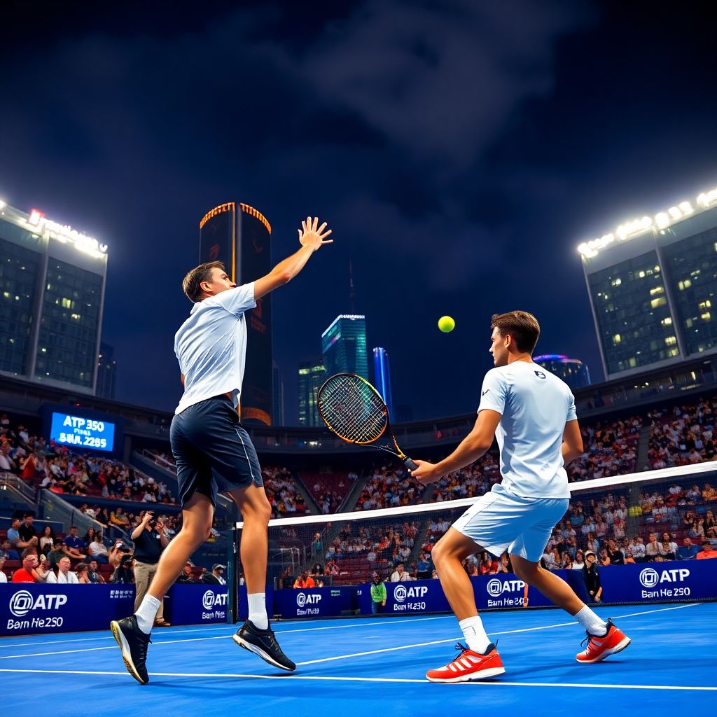 Александр Бублик вышел в финал Atp 250 в Гонконге и сыграет с Лоренцо Музетти