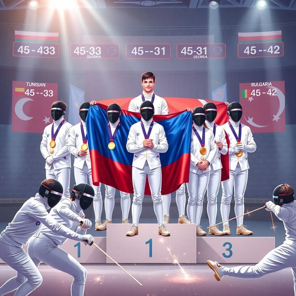 Шесть золотых медалей под российским флагом: юниоры доминируют в фехтовании