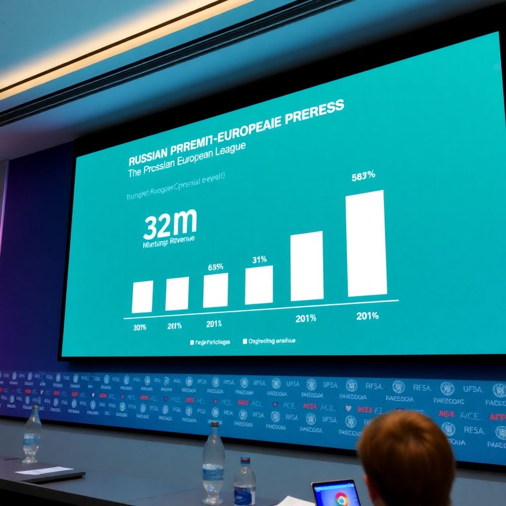 Российская Премьер‑лига заняла второе место в Европе по прочим доходам УЕФА 2024