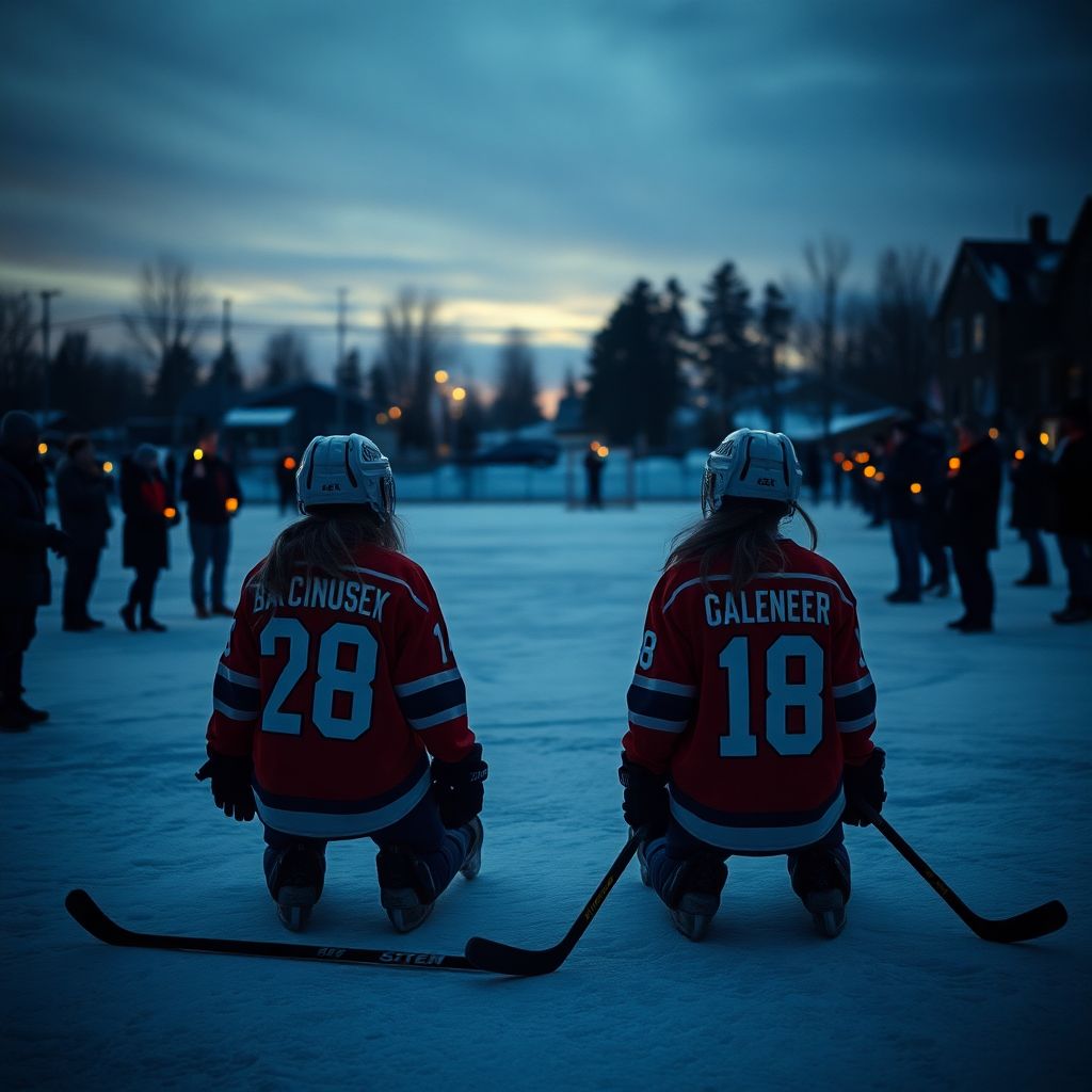Гибель двух юных хоккеисток в Канаде: трагедия на дороге после тренировки