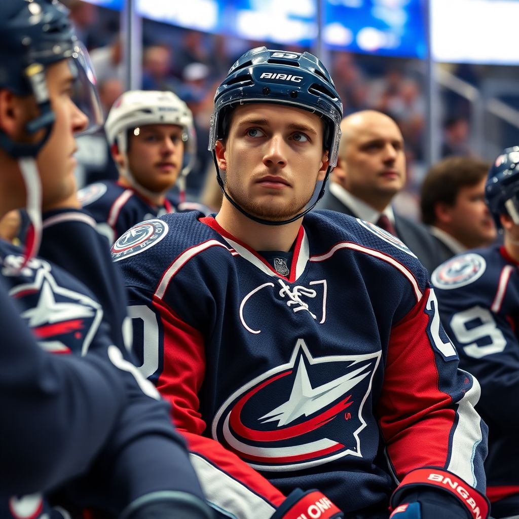 Русского форварда НХЛ Дмитрия Воронкова выдавливают из Коламбуса: в чем причина