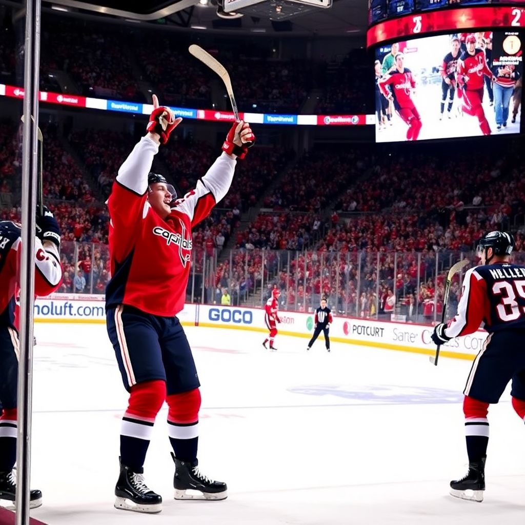 Овечкин возвращает Вашингтон в гонку за плей-офф легендарным хет-триком