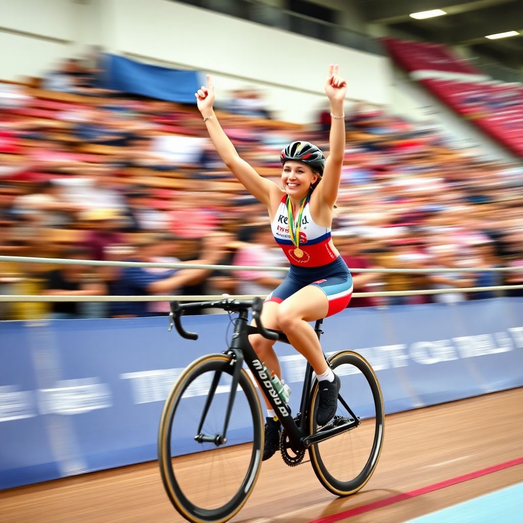 Россиянка Бурлакова взяла серебро в кейрине на этапе Кубка мира в Гонконге