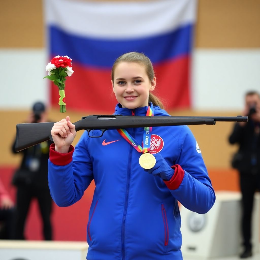 Таисья Тихомирова выиграла золото юниорского ЧМ по пулевой стрельбе