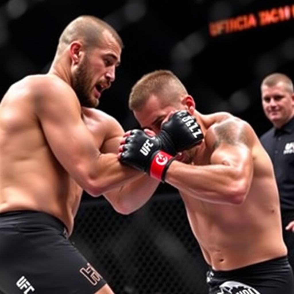 Умар Нурмагомедов задушил Сергея Морозова в дебютном бою Ufc