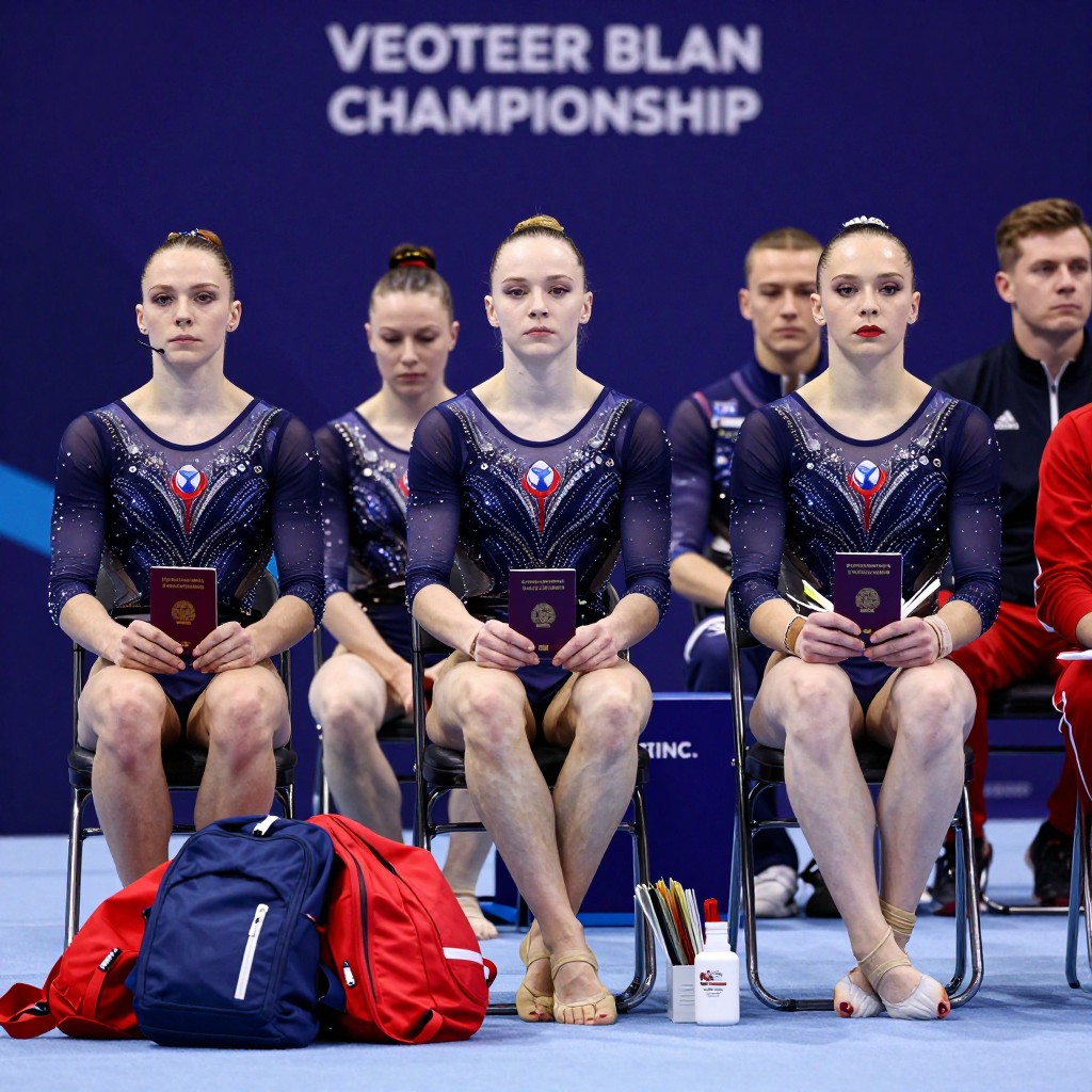 Российские гимнасты пока не получили визы на чемпионат мира в Роттердаме